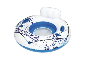 Bestway 43108 pływak basenowy i plażowy Niebieski, Biały Siedzisko do pływania Winyl, Swim ring - Materace dmuchane i koła do pływania - miniaturka - grafika 3