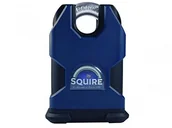 Kłódki - Squire Henry  ss80cs Stronghold Lite drewno ze stali nierdzewnej z kłódką zamykanie, rączka, 80 MM SS80CS - miniaturka - grafika 1