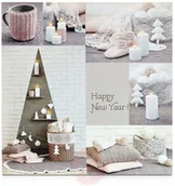 Oświetlenie świąteczne - Markslojd Obraz LED Canvas Modern Cone - miniaturka - grafika 1