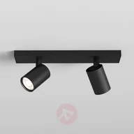 Lampy sufitowe - Astro Lighting Ascoli Twin Deckenstrahler, schwarz matt - miniaturka - grafika 1
