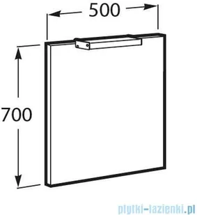 Roca Victoria-N Family lustro 50x70cm A812345406 - Lustra - miniaturka - grafika 2