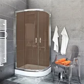 Kabiny prysznicowe - Metal-Hurt Stylio BK501B 80x190 - miniaturka - grafika 1