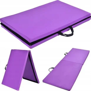 Costway Mata gimnastyczna do ćwiczeń materac składany 180cm SP37323PU - Maty do ćwiczeń - miniaturka - grafika 2