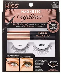 Kiss, Rzęsy magnetyczne Tempt + Liner - Sztuczne rzęsy i akcesoria - miniaturka - grafika 2