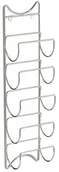 Akcesoria do wc - Zeller 27373 lampa ścienna uchwyt na butelki, 5 X butelek, metal, chromowany, ok. 15 x 10,5 x 61 cm 27373 - miniaturka - grafika 1