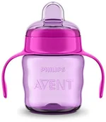 Kubki dla dzieci - Philips AVENT Kubek uczenia się z uchwytu 200 ml rose - miniaturka - grafika 1