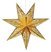 Ozdoby bożonarodzeniowe - Markslojd 702829 - Świąteczna dekoracja VALLBY 1xE14/25W/230V 75 cm złota - miniaturka - grafika 1