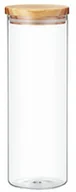 Pojemniki kuchenne - Ambition SZKLANY SŁOIK Z DREWNIANĄ POKRYWĄ 1800 ML NORDIC zakupy dla domu i biura! 37592 - miniaturka - grafika 1