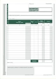 Michalczyk&Prokop Dowód dostawy MIP-315-3 - Druki akcydensowe - miniaturka - grafika 2