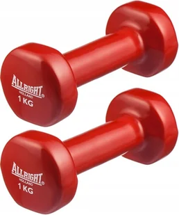 Allright Hantle winylowe 2x1 kg - Hantle i ciężarki - miniaturka - grafika 6