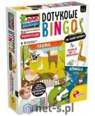 Zabawki interaktywne dla dzieci - Liscianigiochi Dotykowe bingo ze zwierzętami Montessori Plus 72460 - miniaturka - grafika 1