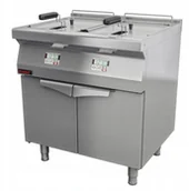 Frytownice gastronomiczne - KROMET Frytownica elektryczna 700 FE-2x15f - miniaturka - grafika 1