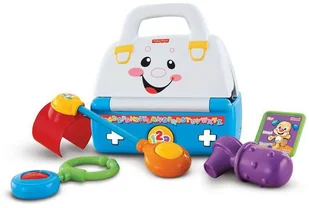 Fisher Price Śpiewający zestaw Małego Lekarza CCK35 - Zabawy w naśladowanie dorosłych - miniaturka - grafika 5