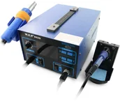 Akcesoria do lutowania - WEP Stacja lutownicza 2w1 hotair i grotowa WEP 992D LUT-12653 - miniaturka - grafika 1