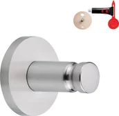 Wieszaki łazienkowe - Tesa haczyk na ręcznik Moon chrom 40304-00000-00 40304-00000-00 - miniaturka - grafika 1