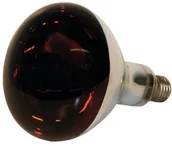 Terraria - Kerbl Lampa na podczerwień, 150 W, szkło hartowane, czerwona, czerwony 22244 - miniaturka - grafika 1