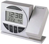 Zegary - Technoline projekcji, budzik WT 590 z zegarek sterowany falami radiowymi, wskazanie temperatury wewnętrznej i wyświetlaczem daty WT 590 - miniaturka - grafika 1