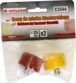 Młotki - MODECO Gumy Do Młotka Blacharskiego 40MM 2 Szt wytrzymałe - miniaturka - grafika 1