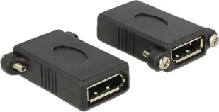 Delock Adapter AV DisplayPort F/F do montażu w panelu 85123 - Adaptery i przejściówki - miniaturka - grafika 2