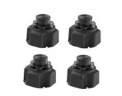 Nogi i stelaże do brodzików - Radaway Nóżki do brodzików kpl 4szt NB003-W4 NB003-W4 - miniaturka - grafika 1