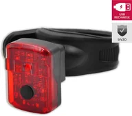 Lampki rowerowe - Lynx Lampa Tylna Lynx Easyfix USB 429742.R - miniaturka - grafika 1
