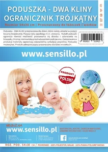 Sensillo BEZPIECZNE TRÓJKĄTY - Pościel dla dzieci - miniaturka - grafika 6