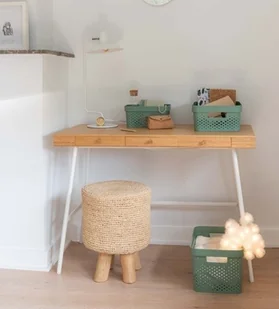 CURVER Pojemnik ażurowy INFINITY 11L oliwkowo-zielony CURVER Recycled 245853 - Pudła i pojemniki do przechowywania - miniaturka - grafika 5