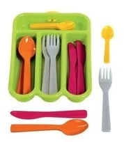 Bigjigs Toys Bigjigs Toys, Zestaw Sztućców do zabawy dla dzieci, 17 elementów - Sztućce dla dzieci Bigjigs Toys Bigjigs Toys, Zestaw Sztućców do zabawy dla dzieci, 17 elementów - Sztućce dla dzieci - miniaturka - grafika 3