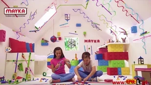 Epee MAYKA TAŚMA DO KLOCKÓW 1 METR CZERWONA PODWÓJNA ep03056 - Klocki - miniaturka - grafika 10