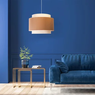 Euluna Lampa wisząca Soho, ecru/cappuccino - Lampy sufitowe - miniaturka - grafika 3