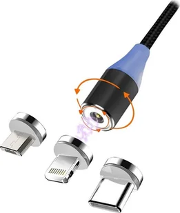 Msonic Kabel Magnatyczny 2A Micro Usb/usb C/iPhone - Kable USB - miniaturka - grafika 2