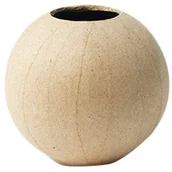 Pozostałe akcesoria barmańskie - Decopatch Art déco Patch hd003o wazon na kwiaty wazon kula ze papier mache, 8 x 8 x 7,5 cm, wodoodporny do ozdabiania idealnie pasują do Twojego mieszkania, karton brązowy HD004O - miniaturka - grafika 1