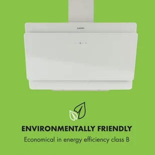 Klarstein Aurica 90 Biały (CGCH3-Aurica-90-WH) - Okapy kuchenne - miniaturka - grafika 6