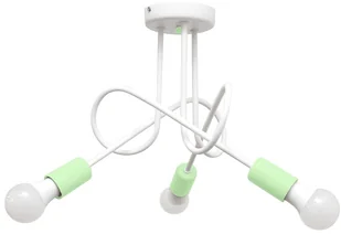 Helam Żyrandol natynkowy OXFORD 3xE27/60W/230V - Lampy sufitowe - miniaturka - grafika 3