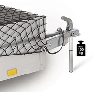 Akcesoria rowerowe - Unitec UNITEC 10038 waga obciążenie pionowe, 100 kg, aluminium 10038 - miniaturka - grafika 1