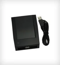 Czytnik zbliżeniowy Mifare USB 13,5 MHz emulacja klawiatury - Kontrola dostępu - miniaturka - grafika 2