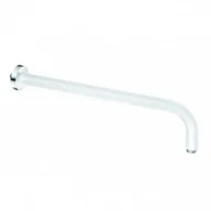 Akcesoria do armatury i ceramiki - Kludi 6651491-00 ramie natrysku 400 mm biały - miniaturka - grafika 1