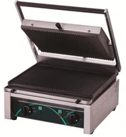 Piece, kotły i płyty grzejne gastronomiczne - Resto Quality Grill elektryczny kontaktowy panini RN101-A | 2 płyty ryflowane RN101-A - miniaturka - grafika 1