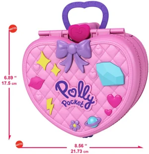 Mattel POLLY POCKET Rozkładany plecak Park rozrywki GKL60 GKL60 - Domki dla lalek - miniaturka - grafika 7