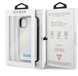 Guess Obudowa dla telefonów komórkowych Iridescent pro Apple iPhone 11 Pro GUHCN58BLD Srebrny - Etui i futerały do telefonów - miniaturka - grafika 15