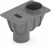 Rynny i akcesoria - Cellfast Osadnik 110 PVC grafit - miniaturka - grafika 1