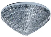 Lampy sufitowe - Eglo Valparaiso 1 39493 plafon lampa sufitowa 25x40W E14 chrom/transparentny - miniaturka - grafika 1