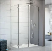 Kabiny prysznicowe - Radaway Kabina prysznicowa 100x80 Arta KDS II Radaway (386521-03-01L + 386103-03-01 + 386110-03-01) - miniaturka - grafika 1