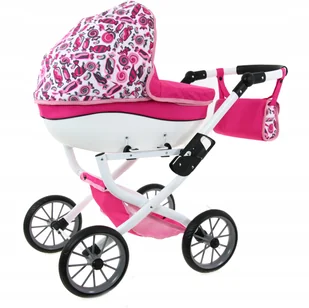 Duży Polski Wózek dla lalek lalkowy Mega Solidny ! - Wózki dla lalek - miniaturka - grafika 12