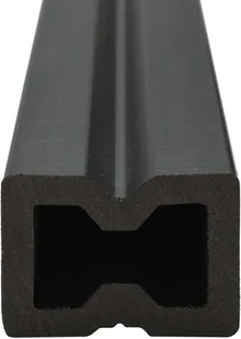 VidaXL Lumarko Deski tarasowe z litego WPC, 20 m, 2,2 m, ciemnobrązowe! 275683 VidaXL - Panele podłogowe - miniaturka - grafika 6