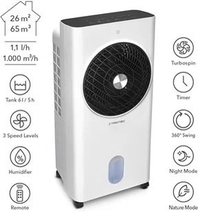 Trotec Aircooler, klimatyzer, nawilżacz powietrza PAE 31 - Klimatory - miniaturka - grafika 3