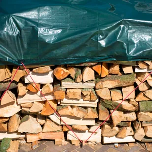 Nature Plandeka na drewno, 5x6 m, PE, zielona, 6072420 Outsideliving - Pozostałe elektronarzędzia - miniaturka - grafika 2