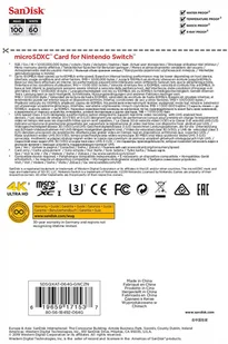 SanDisk Nintendo Switch 64GB (SDSQXAT-064G-GNCZN) - Karty pamięci - miniaturka - grafika 2