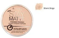 Pudry do twarzy - Rimmel Stay Matte Long Lasting Pressed Powder puder prasowany 6 Warm Beige 14g 31111-uniw - miniaturka - grafika 1