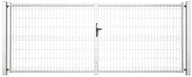 Akcesoria do bram - WIŚNIOWSKI Brama dwuskrzydłowa VERA 400 x 153 cm WIŚNIOWSKI - miniaturka - grafika 1